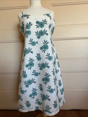 Kerry Cassill Slip Dress Misty Teal